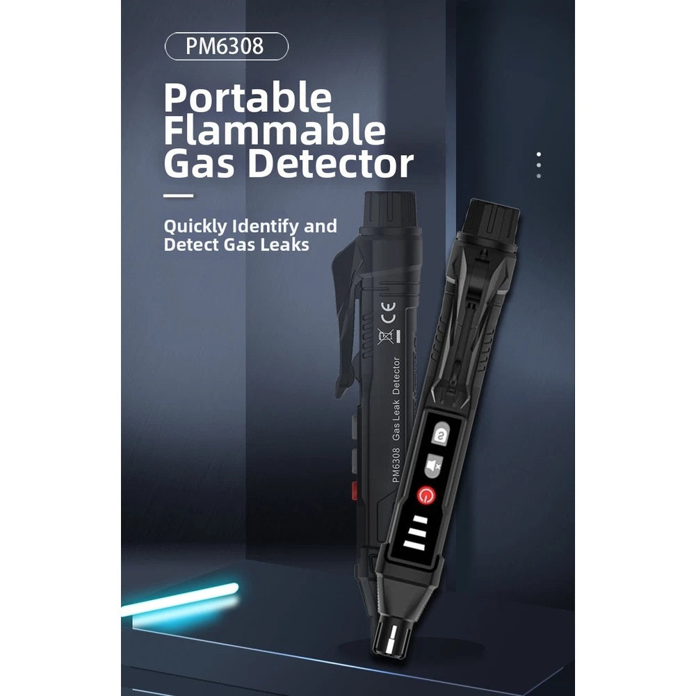 Gas Leak Detector PM6308 for Methane Detection (50PPM to 1000PPM)
