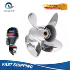 13 x 19 Outboard Boat Propeller for Yamaha 50-130 HP (15 Spline, RH)