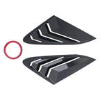 Car Side Louvers for Kia K5 (2021–2025) Window Quarter Black