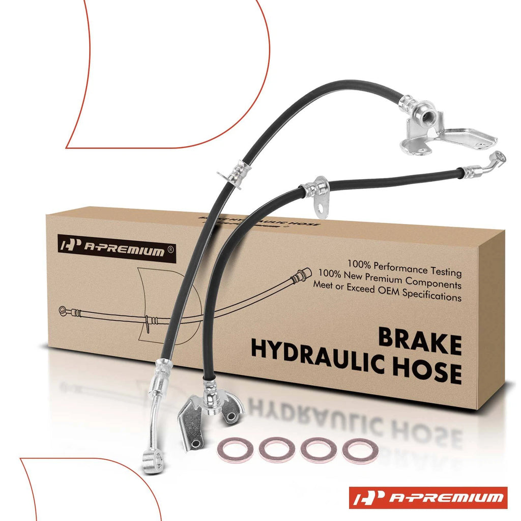 2X Front Brake Hydraulic Hose for Honda Insight (2001–2006)