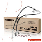 2X Front Brake Hydraulic Hose for Honda Insight (2001–2006)