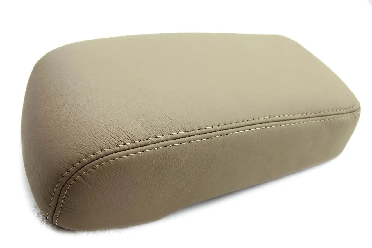 Center Console Armrest Cover for Hummer H3 (2005–2010) Beige Leather