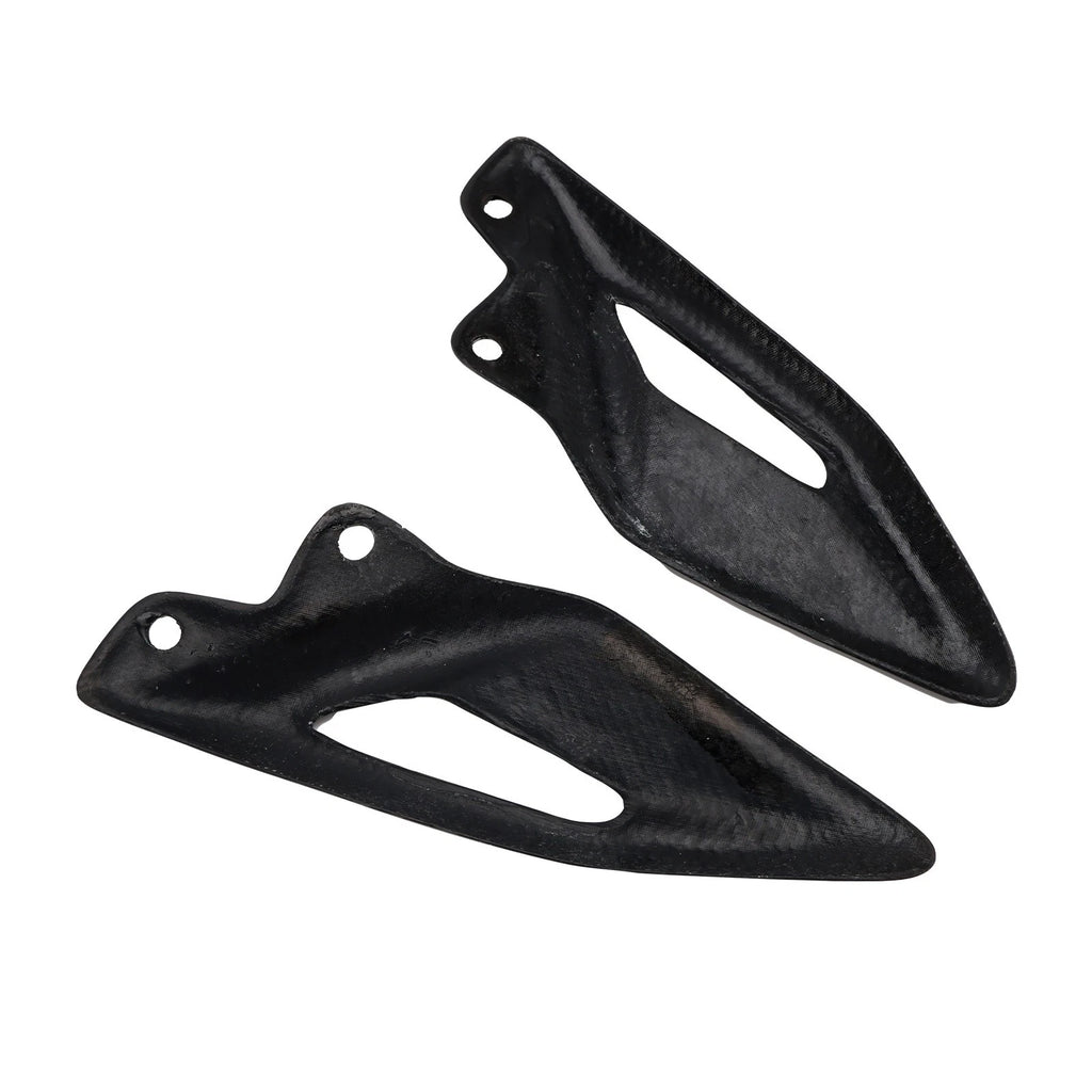 Real Carbon Fiber Foot Protection Board for Street Triple 765 RS (2016–2022)