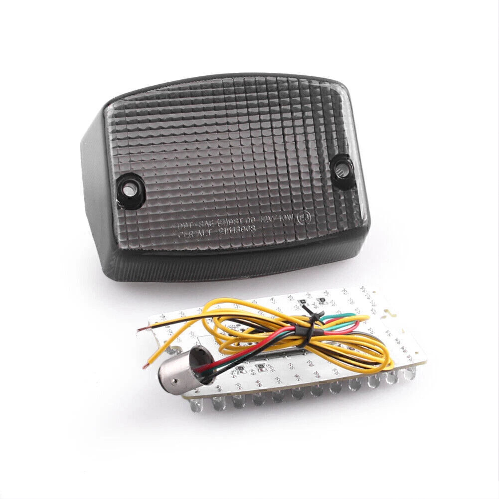 Smoke Integrated LED Tail Light Turn Signals for Kawasaki Vulcan 750 (1986–2003)