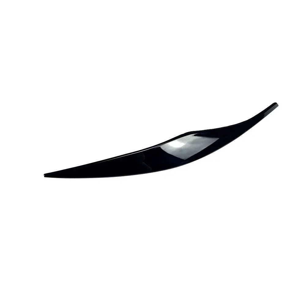 Black Headlight Eye Lids Covers for BMW E90 E91 3-Series (2005–2012)