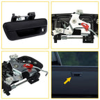 Tailgate Latch Handle for GMC Canyon Colorado (2004–2012) Black