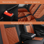Set of 2 Leather Seat Covers for Toyota Tacoma (2013–2026)