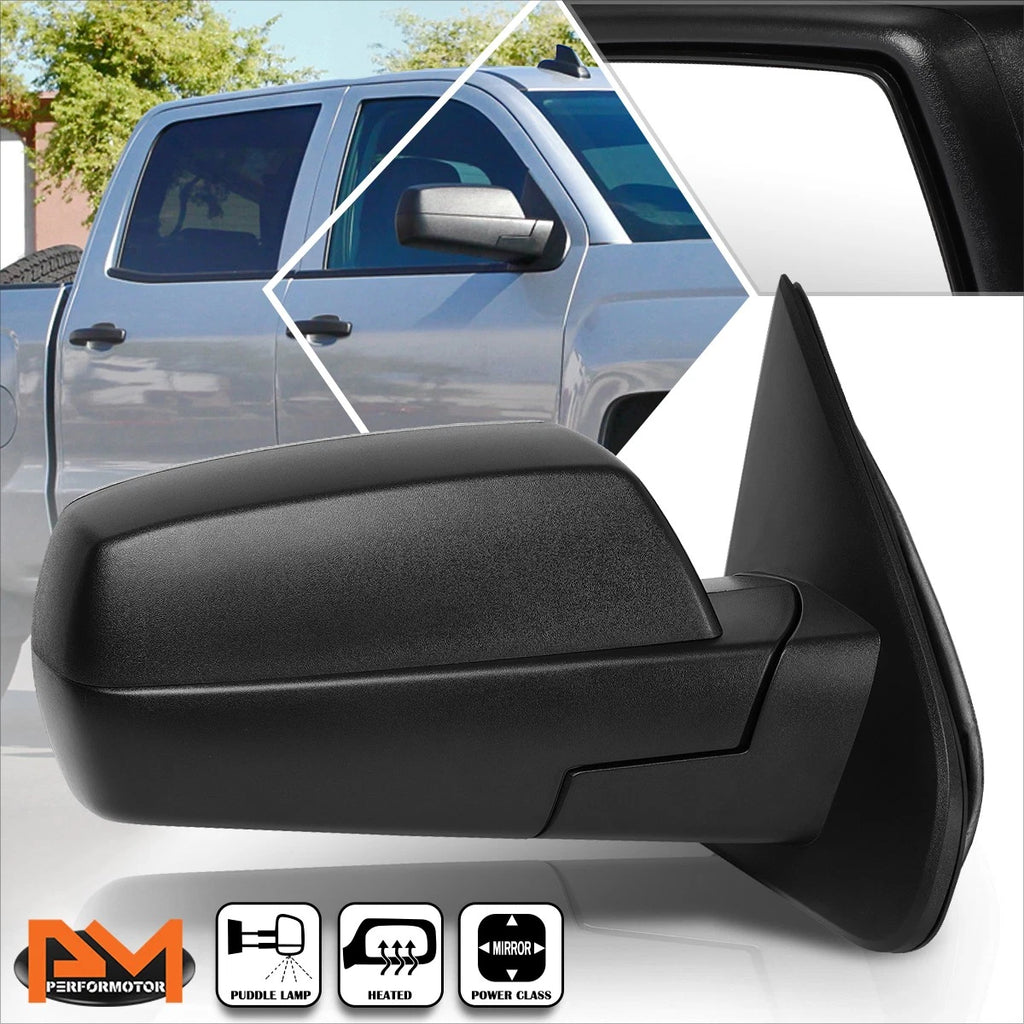 Powered Heated Right Side View Mirror for Chevy Silverado/GMC Sierra (2014–2018)