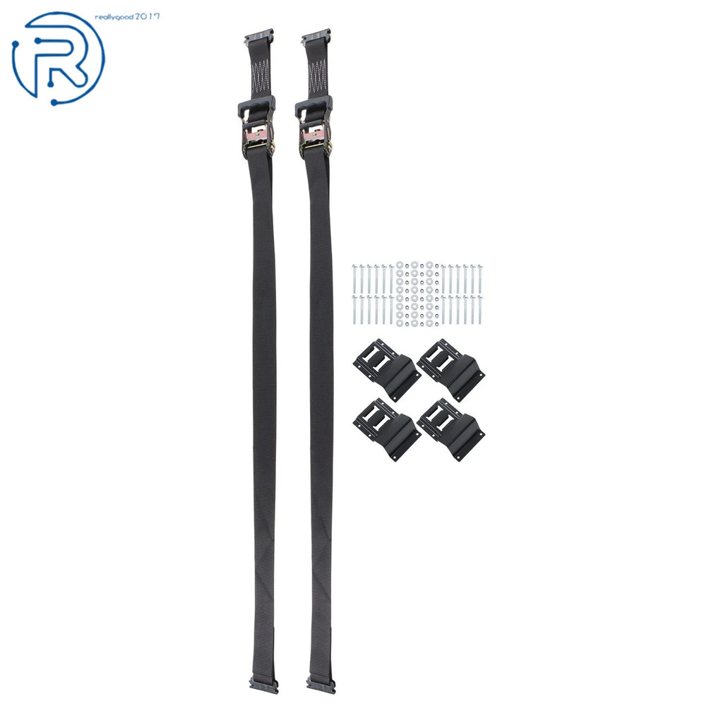 Set of 4 Trailer Ratchet Straps for UTV ATV
