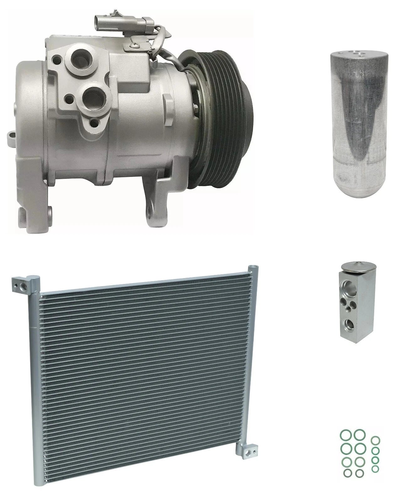 A C Compressor Kit With Condenser for Dodge Durango 5.7L (2004-2004)