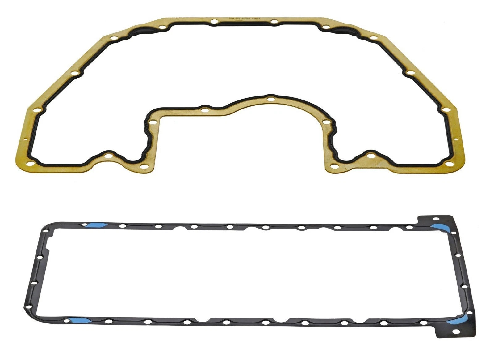 Set of 2 Oil Pan Gaskets for BMW E60 E63 E64 (2004–2010)