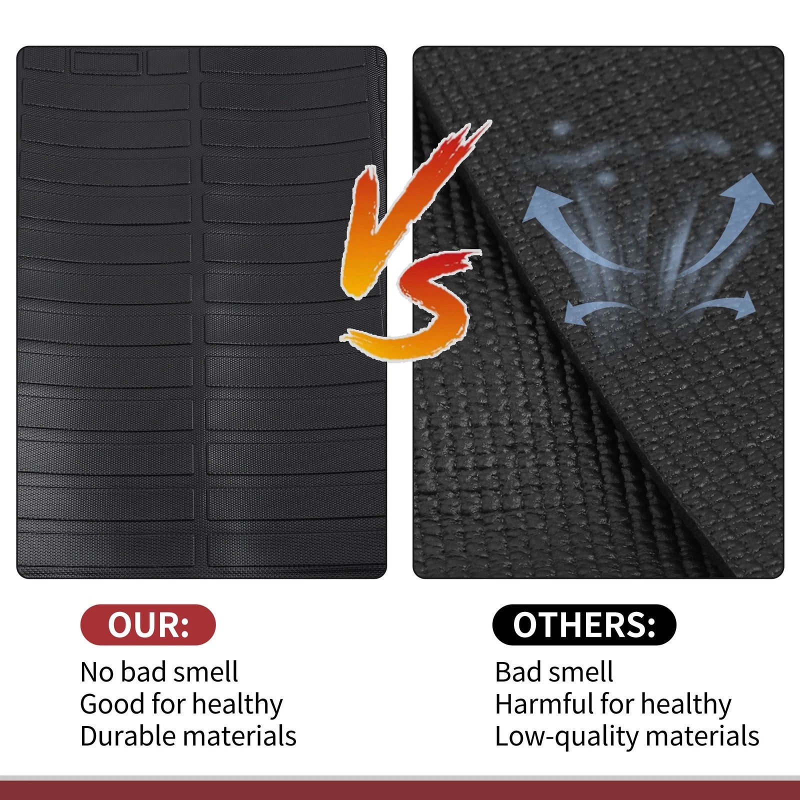 Cargo Liner Rear Trunk Mat for Ford Bronco 4 Door (2021–2025) TPE
