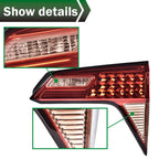 Rear Left Right Inner Tail Light Brake Lamp for Honda HR-V (2016–2017)