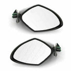 Set of 2 Black Mirrors for Yamaha Waverunner VX110 (F1S-U596C-10-00, F1S-U596B-10-00)