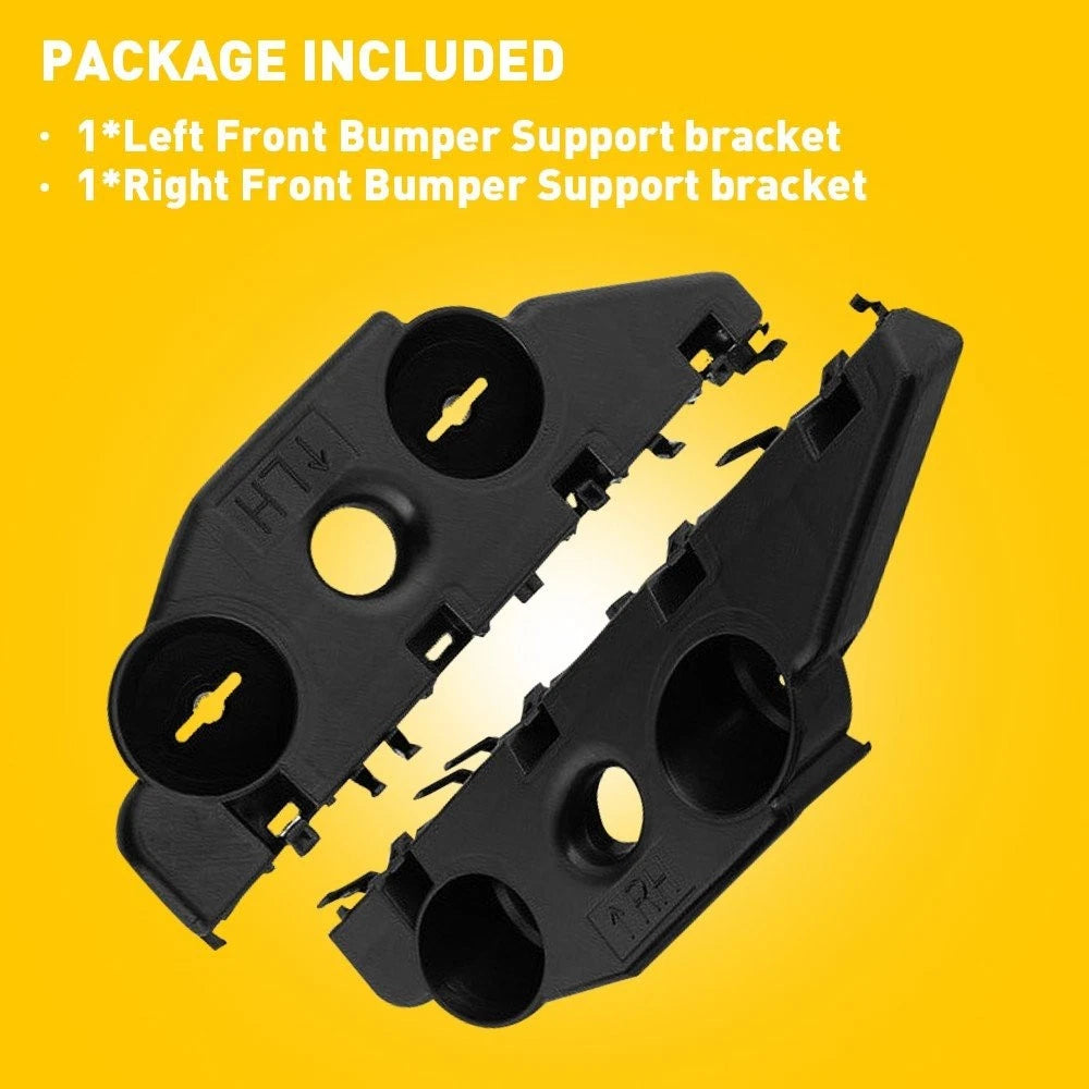 Set of 2 Front Bumper Bracket Retainers for Nissan Altima (2016–2018)