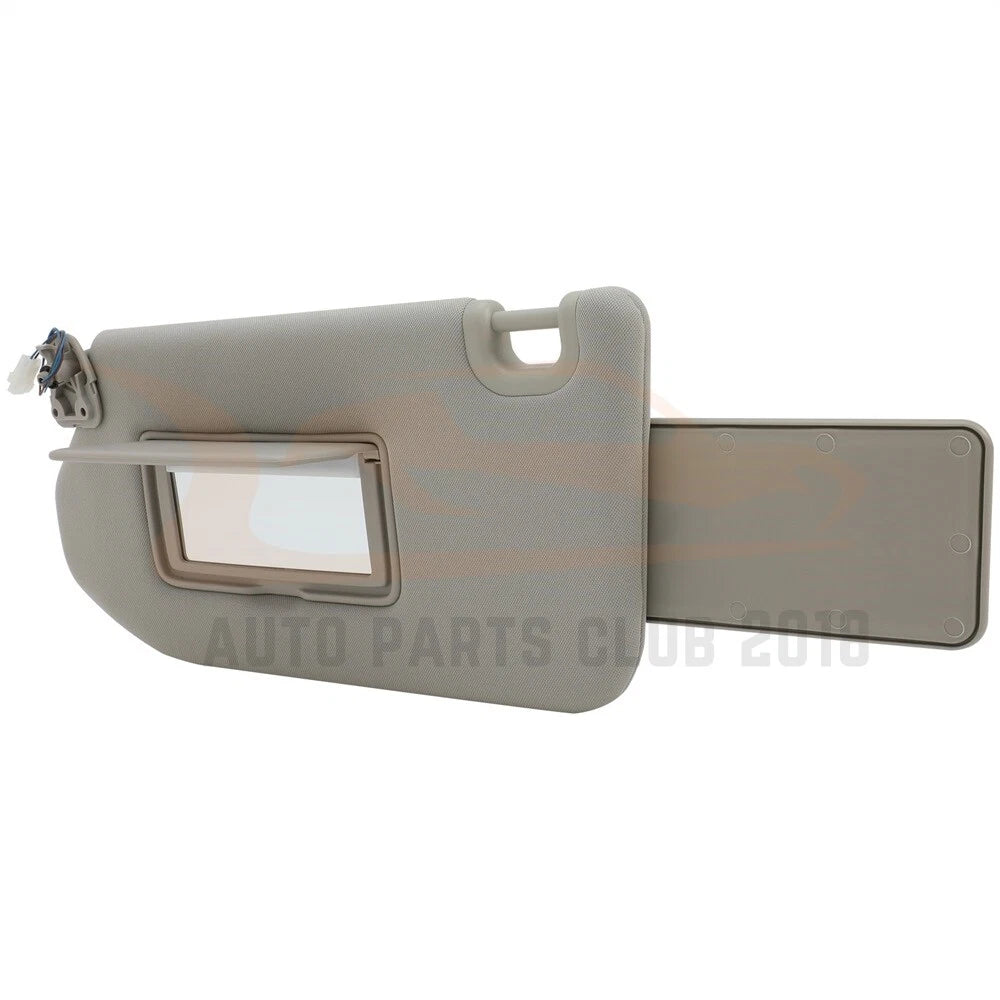 Left Gray Sun Visor with Lamp for Infiniti JX35 (2013)