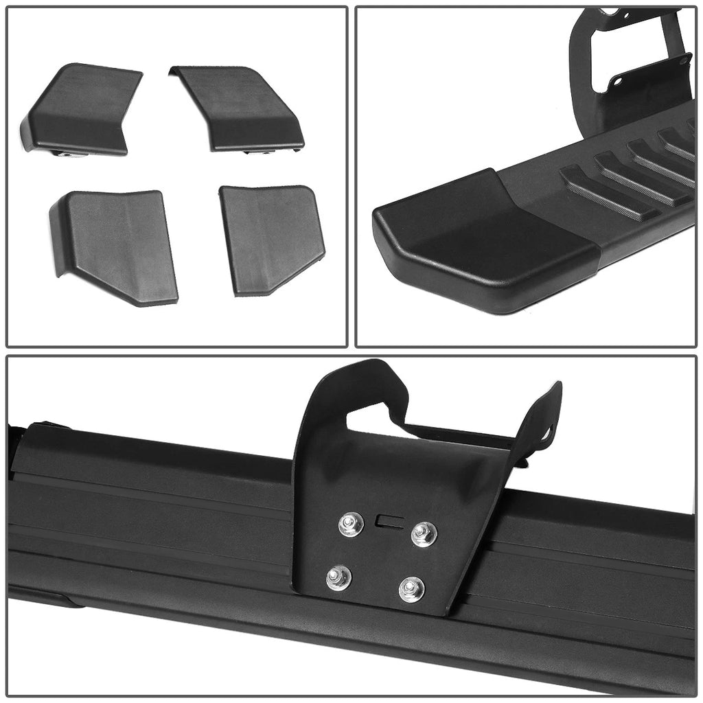 Pair of 6" Running Board Side Step Nerf Bars for Ford F150/Super Duty (2015–2020)