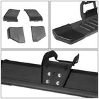 Pair of 6" Running Board Side Step Nerf Bars for Ford F150/Super Duty (2015–2020)
