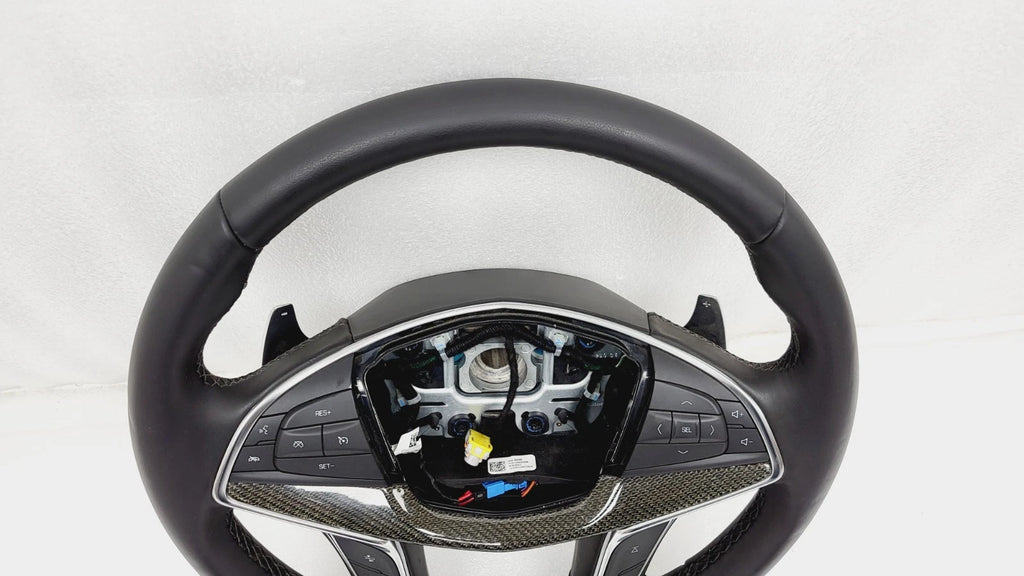Genuine Steering Wheel for Cadillac XT5 (2020–2023) Black 84678280