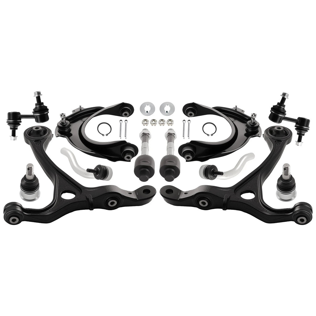 Set of 2 Front Upper Lower Control Arm Ball Joints for Honda Accord (2003–2007) & Acura TSX (2004–2008)