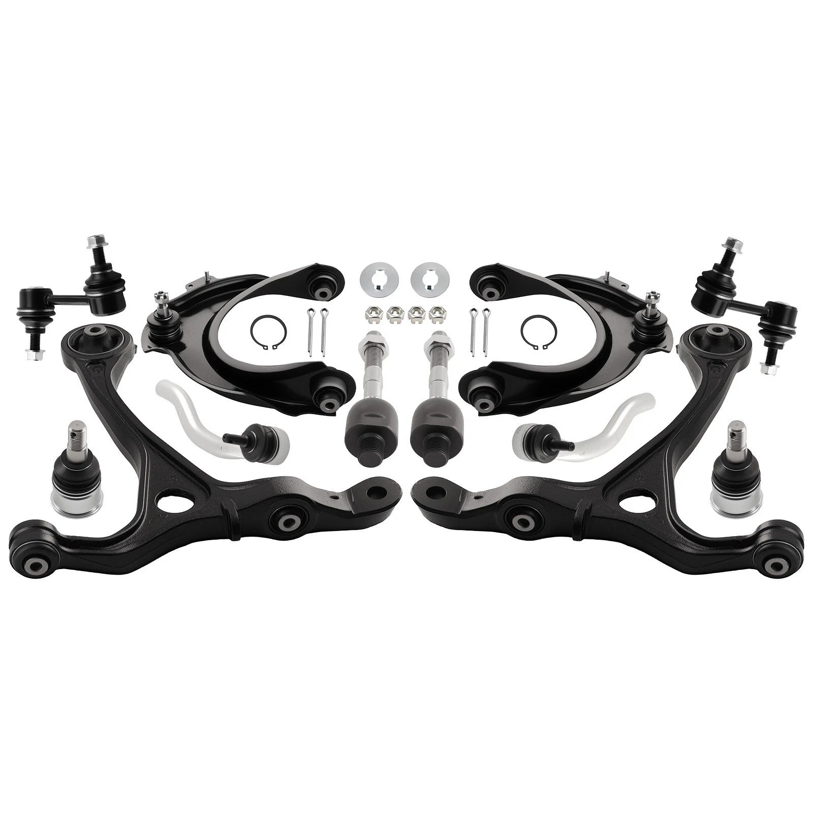 Set of 2 Front Upper Lower Control Arm Ball Joints for Honda Accord (2003–2007) & Acura TSX (2004–2008)