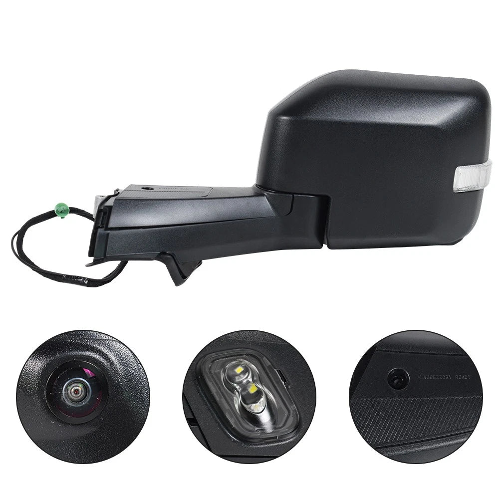 2X Heated Side Mirrors with Blind Spot Camera for Ford Bronco (2020–2025)