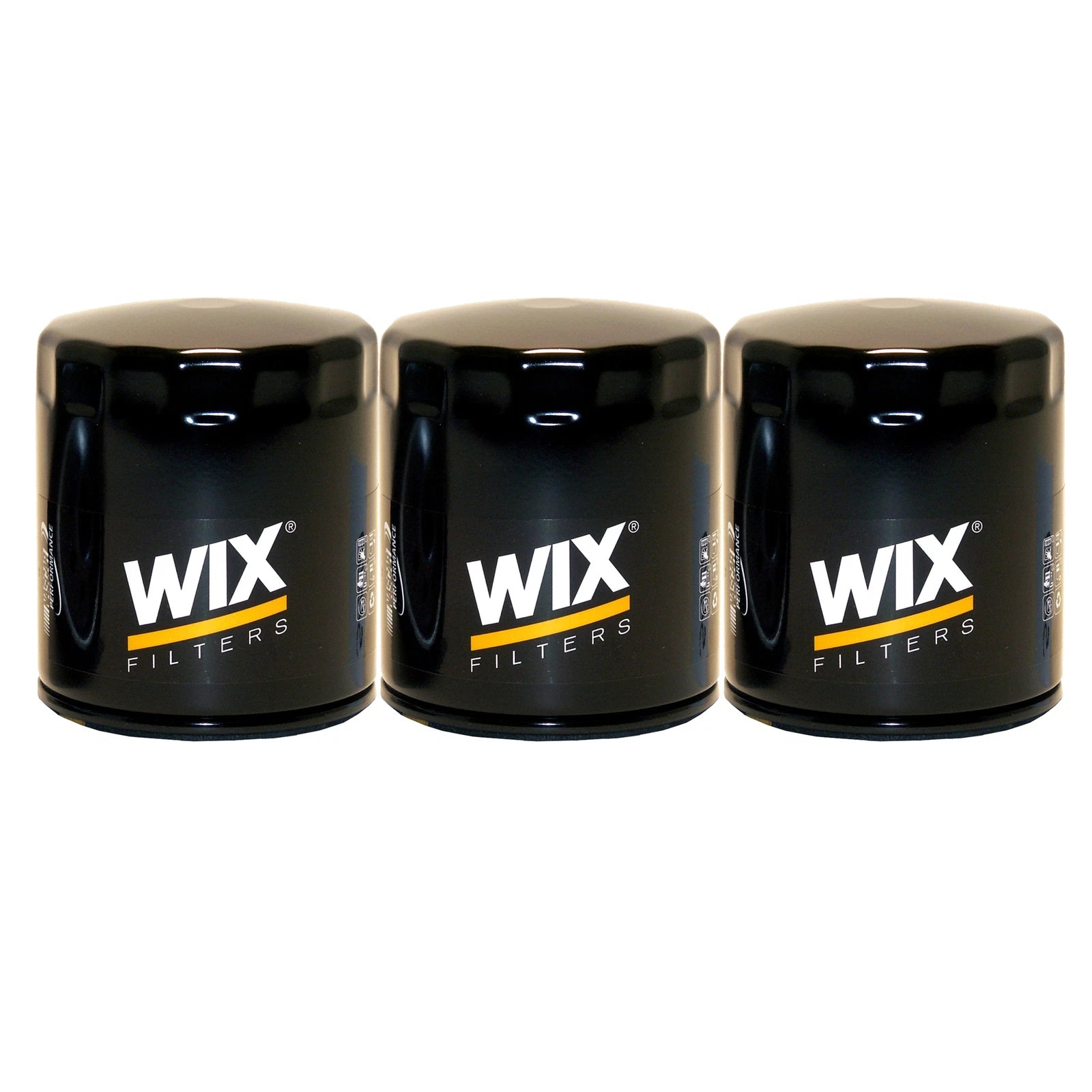 Set of 3 Engine Oil Filters for Buick Cadillac Chevy GMC Pontiac (StdAsp)