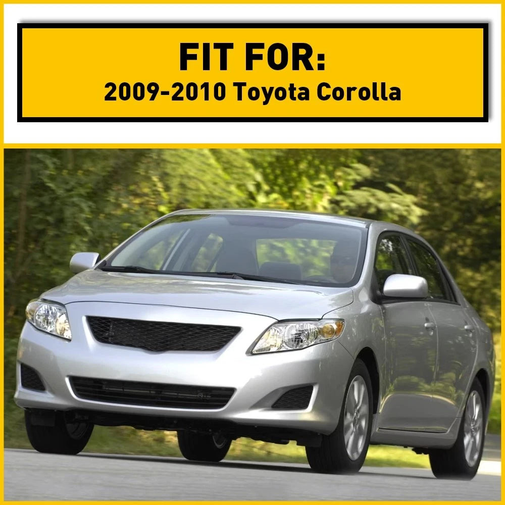 Set of 2 Fog Light Covers for Toyota Corolla (2009–2010)