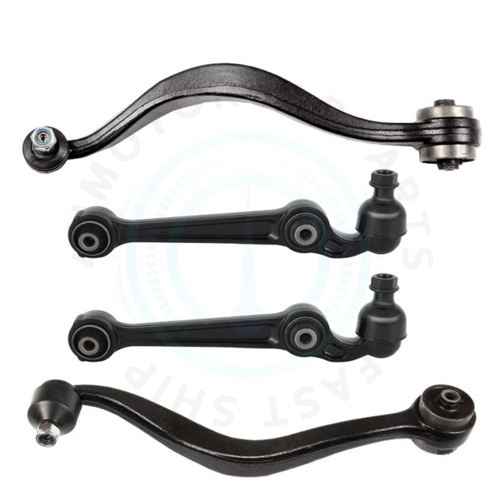 Set of 4 Front Lower Control Arms with Ball Joints for Ford Fusion Lincoln MKZ (2008–2012)