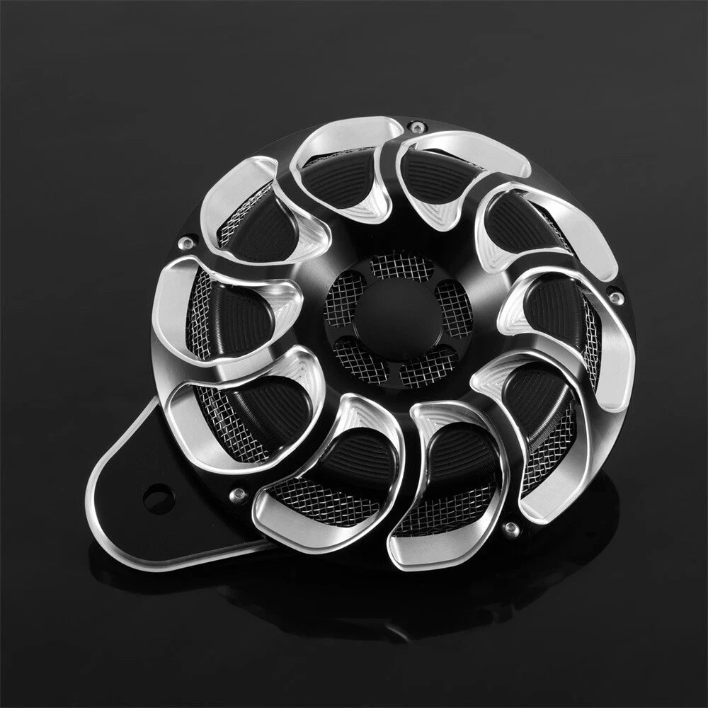 CNC Drift Horn Cover for Harley Touring Big Twin FLHR FLHT (1991–2021)