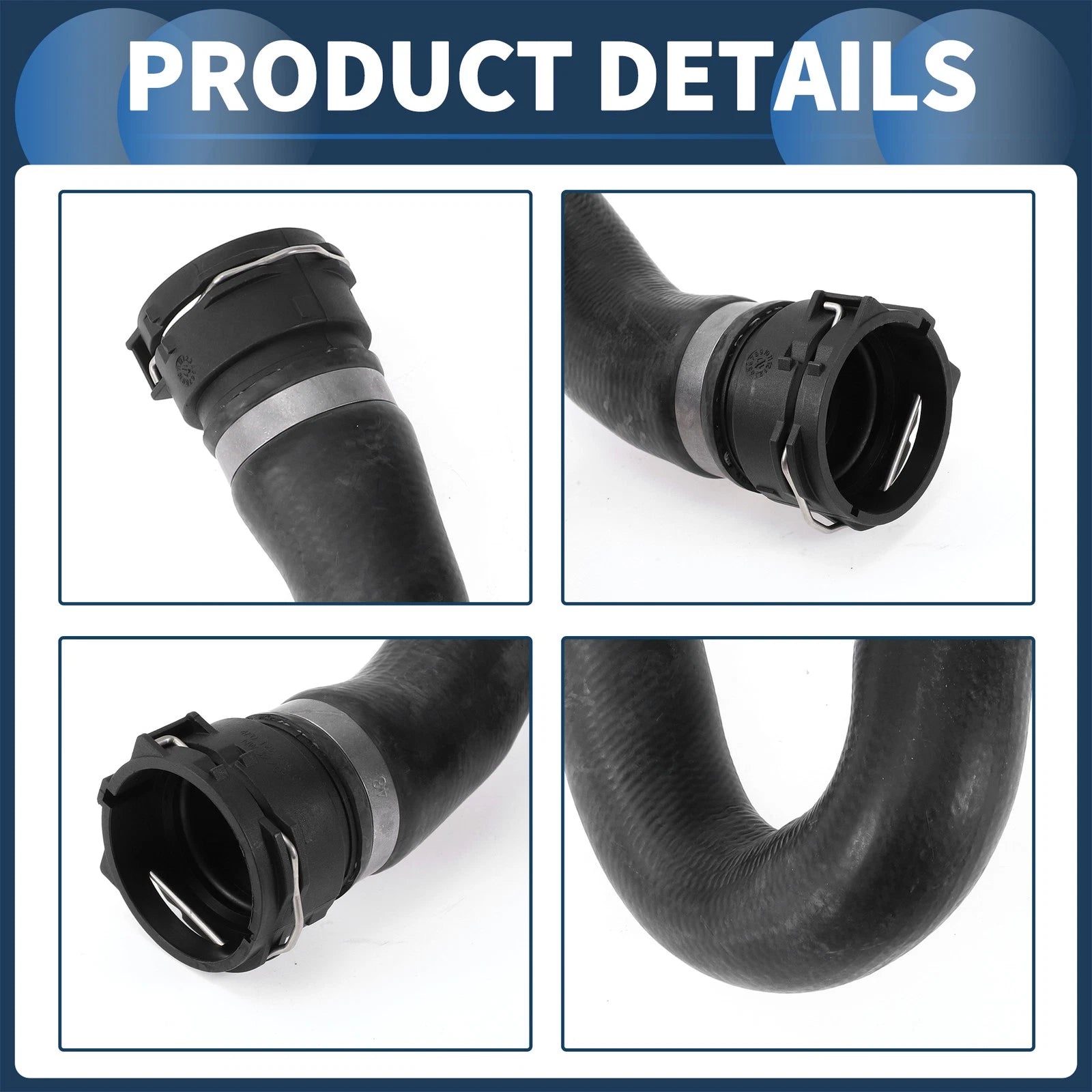 Radiator Hose for Audi A4 Quattro 3.2L (2009) No. 8K0121101J 1 Pc