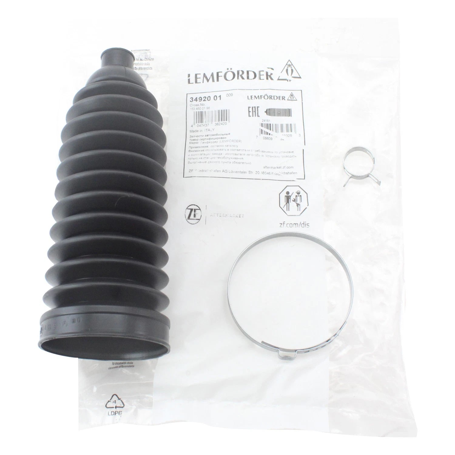 Steering Rack & Pinion Boot Kit L/R for Mercedes W163 (1998–2005)
