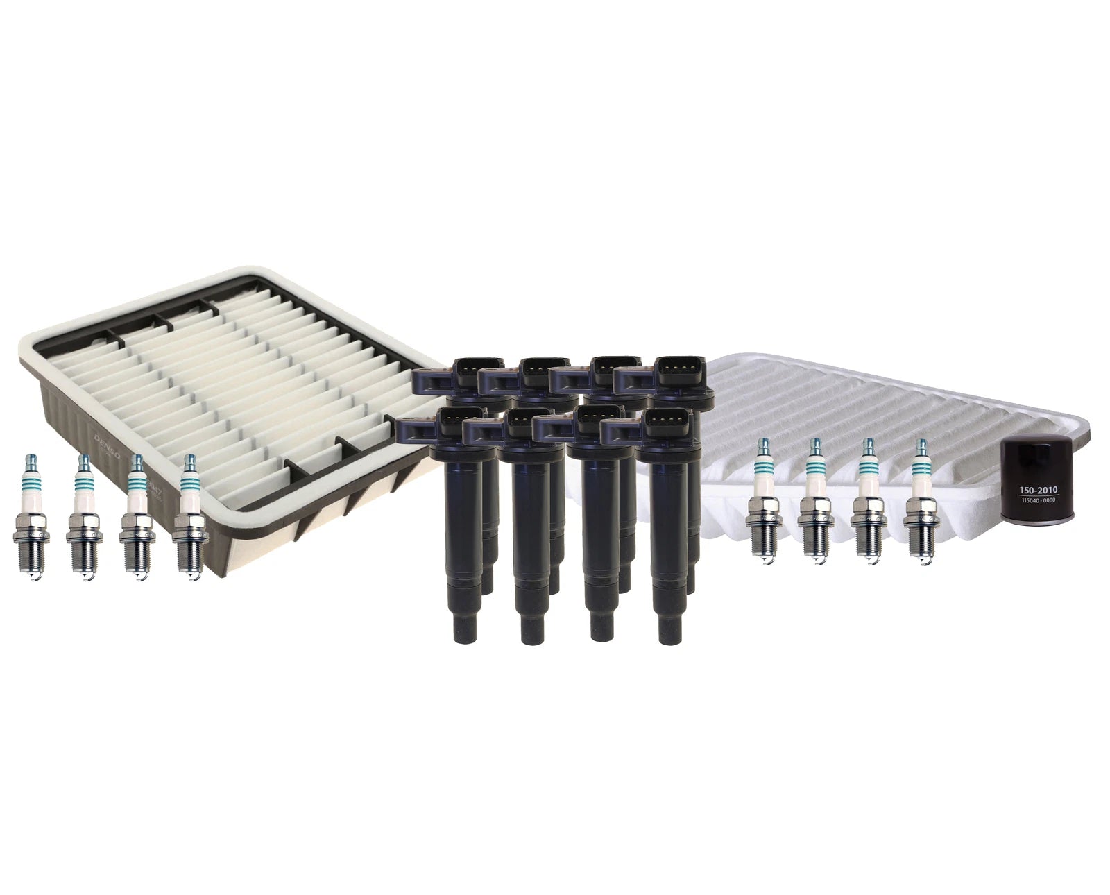 Set of 8 Denso Iridium Power Spark Plugs for Lexus LS430 (2001–2006)
