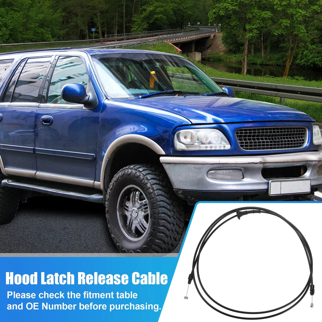 Hood Release Cable for Ford F-150 Expedition Navigator (1997–2021)