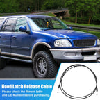 Hood Release Cable for Ford F-150 Expedition Navigator (1997–2021)
