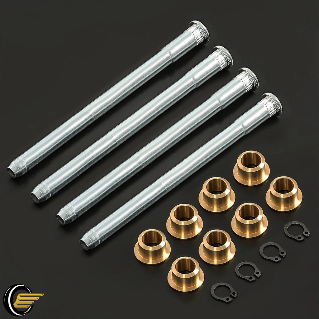 Set of 4 Door Hinge Pins & Pin Bushing Kit for C/K Pickup Suburban (1988–2002)