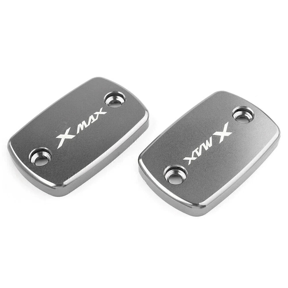 Aluminum Front Fluid Reservoir Cover Caps for Yamaha X-MAX 300 (2017-2023)