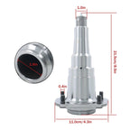 2-Pack Weld-On Spindles with Flange for 7