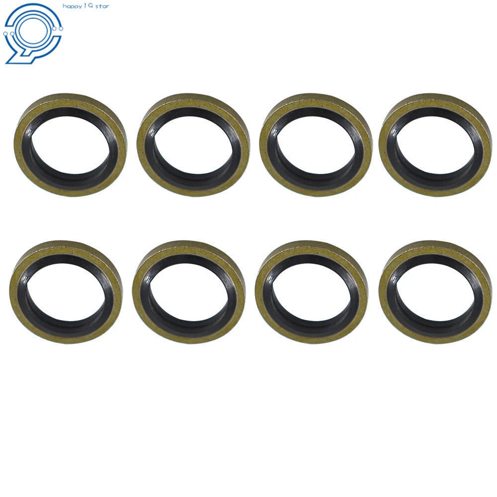 Set of 12 Fuel Line Sealing Washers for Cummins (12V, 24V)