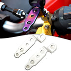 Motorcycle Lamp Holder Bracket for Versatile Models (304 Stainless Steel)
