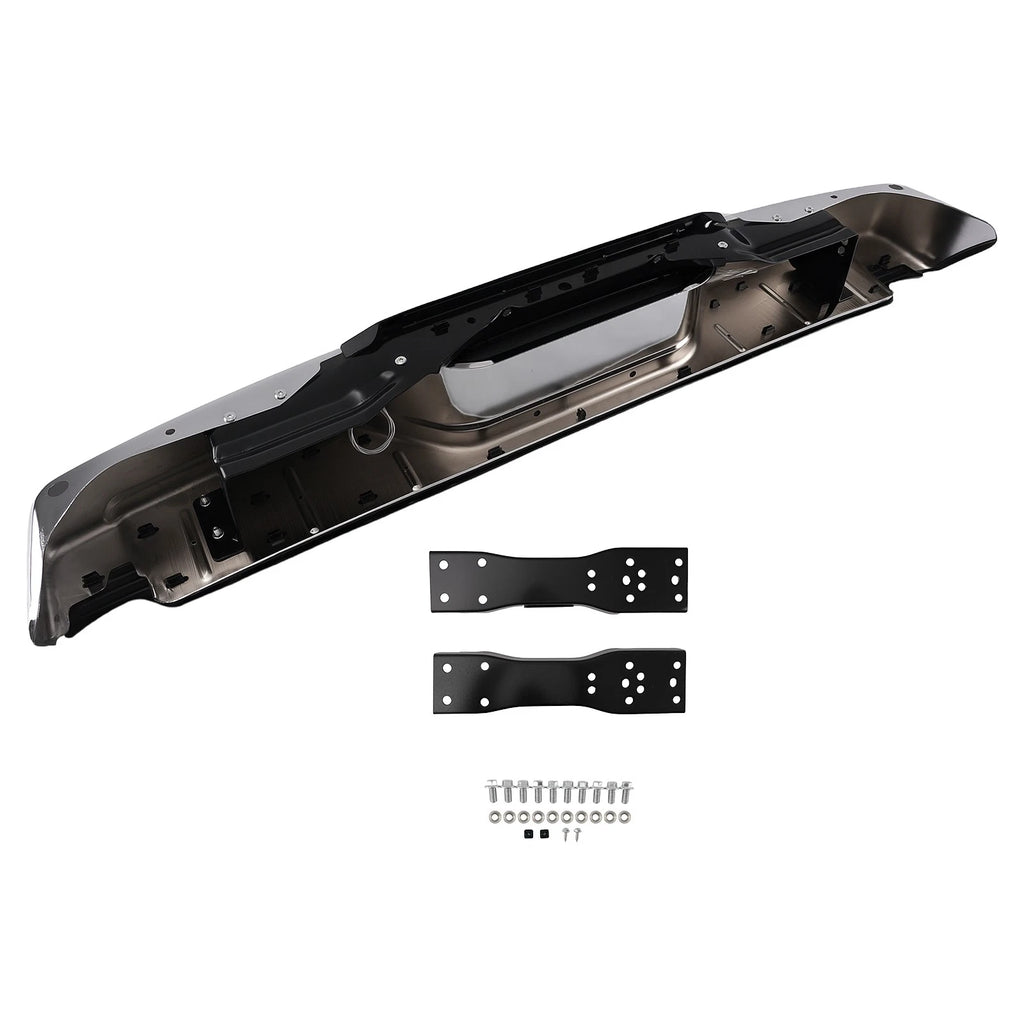 Rear Bumper Assembly for Nissan Frontier (1998-2004) Chrome Steel