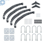 5-Leaf Spring Kit for Tandem Axle (3000lbs/Axle, Total 6000lbs Capacity)