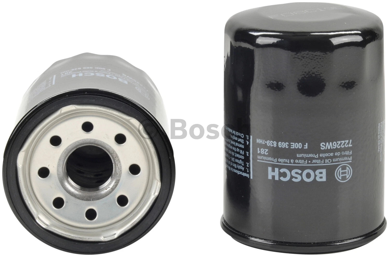 Engine Oil Filter for Acura Honda Hyundai Nissan Mitsubishi Mazda Infiniti (Bosch)