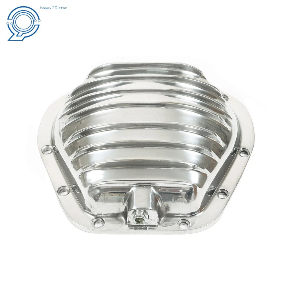 Polished Aluminum Differential Cover for GM Ford D60 10 Bolt