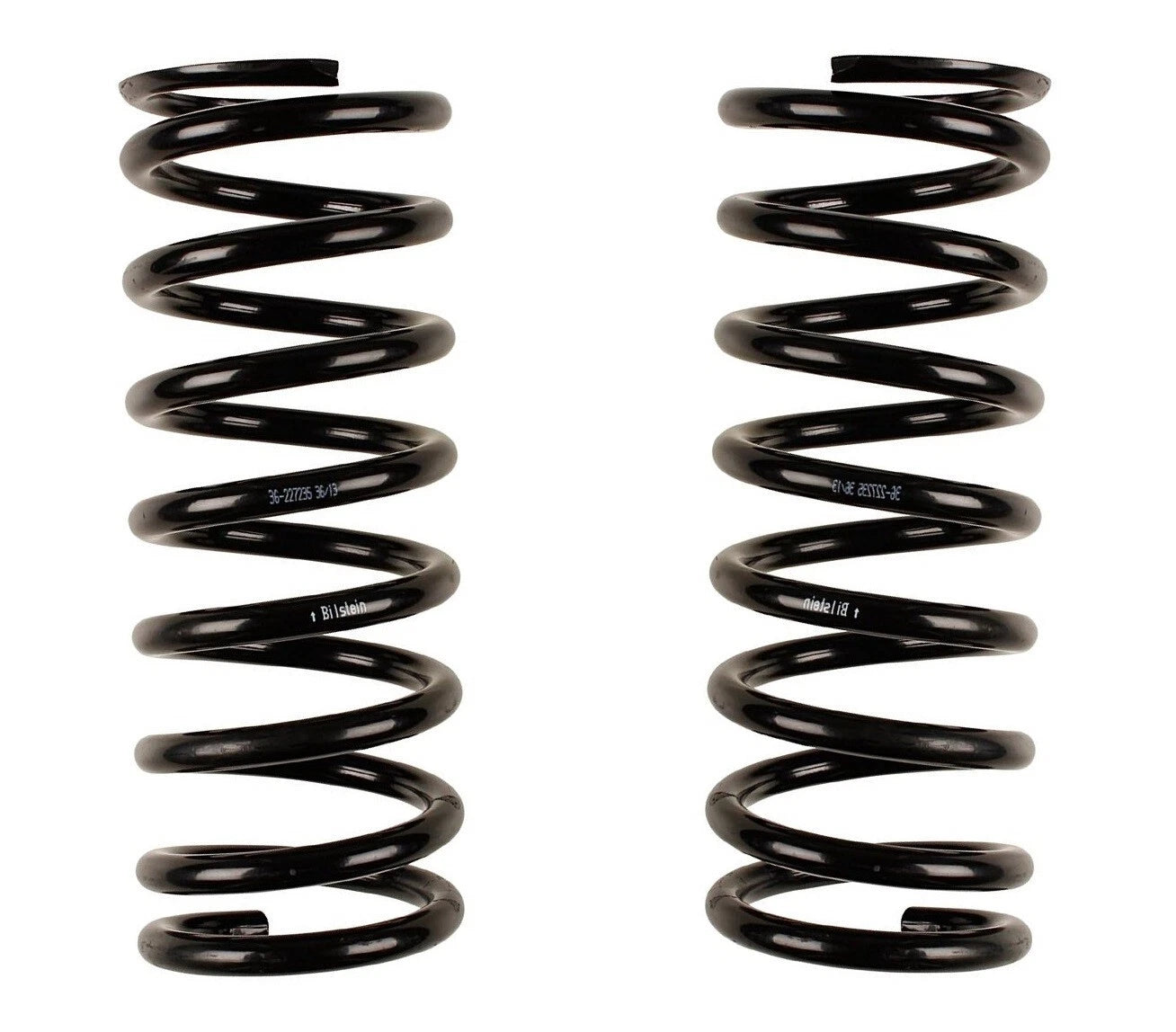 Set of 2 Rear Bilstein B3 Coil Springs for Mercedes W123 (1976–1985)