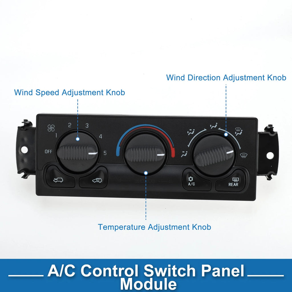 A/C Heater Climate Control Panel for Chevrolet Avalanche 1500 2500 (2005–2006)
