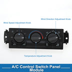 A/C Heater Climate Control Panel for Chevrolet Avalanche 1500 2500 (2005–2006)