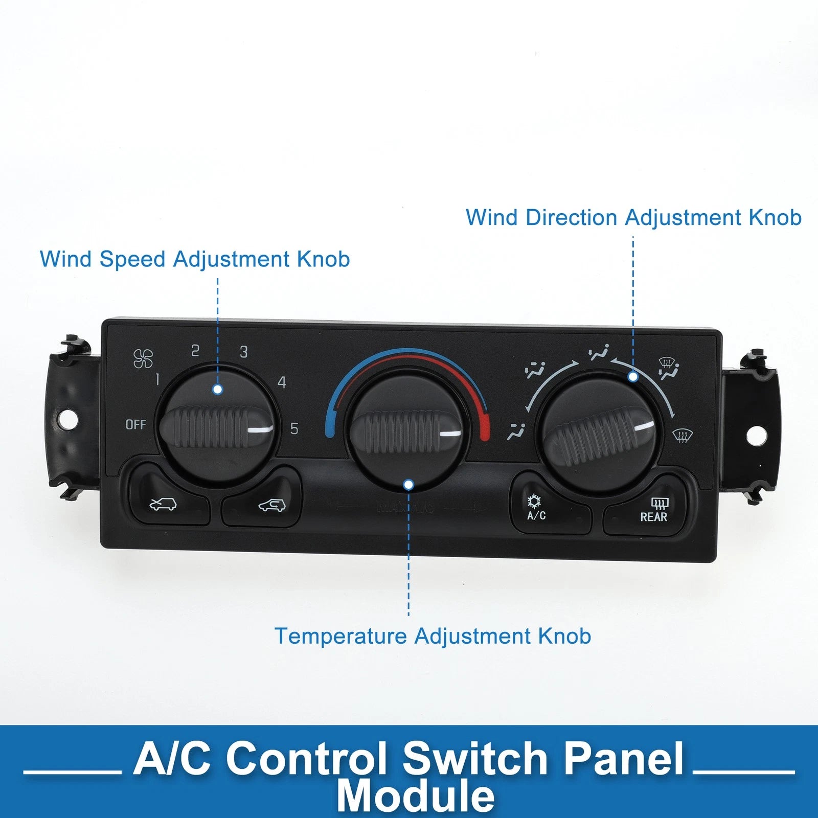 A/C Heater Climate Control Panel for Chevrolet Avalanche 1500 2500 (2005–2006)