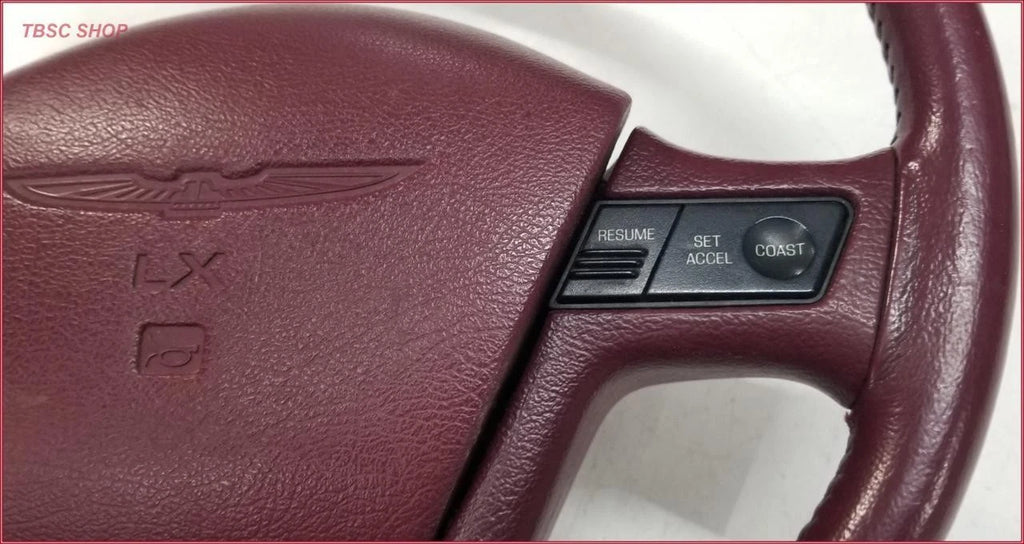 Steering Wheel for Ford Thunderbird LX (1992–1993) Red Complete