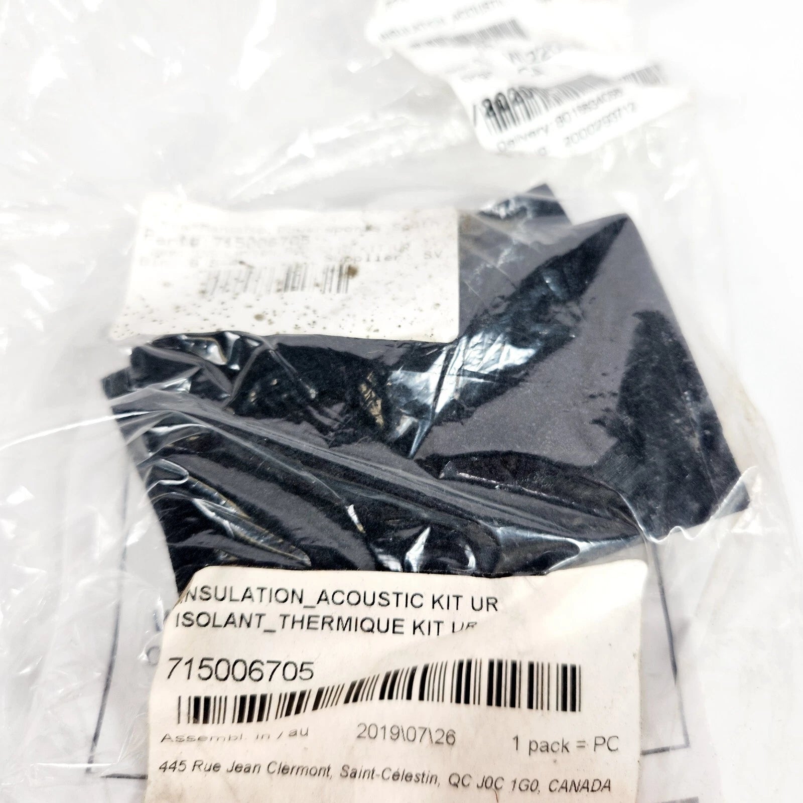 OEM Rear Wind Protection Seal Kit for Can-Am Defender Max (2017–2023) 715006705